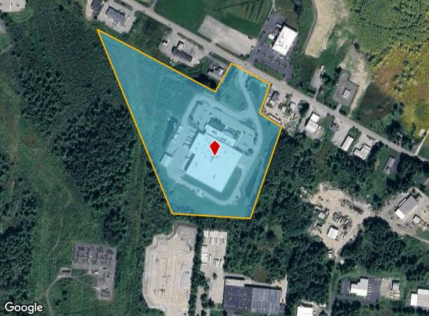 615 Main St, Gorham, ME Parcel Map