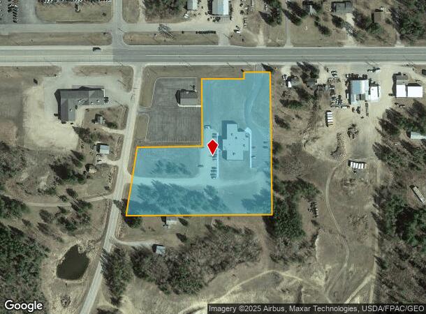  1656 Central St W, Bagley, MN Parcel Map