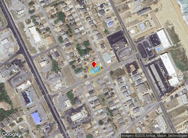 1518 S Memorial Blvd, Kill Devil Hills, NC Parcel Map