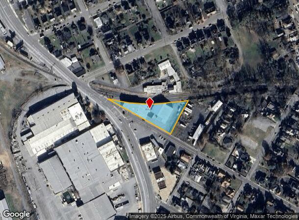  1087 Sycamore St, Bristol, VA Parcel Map