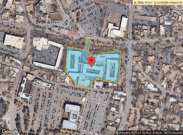  250 E Alameda St, Santa Fe, NM Parcel Map