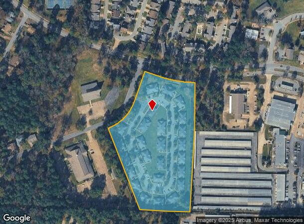  1 Quail Run Cir, Little Rock, AR Parcel Map