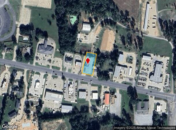 1414 W Panola St, Carthage, TX Parcel Map