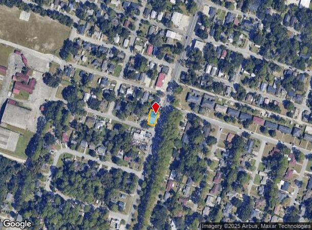 4505 Montgomery St, Savannah, GA Parcel Map