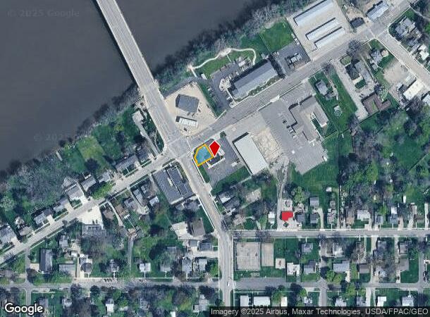  402 S Perry St, Napoleon, OH Parcel Map