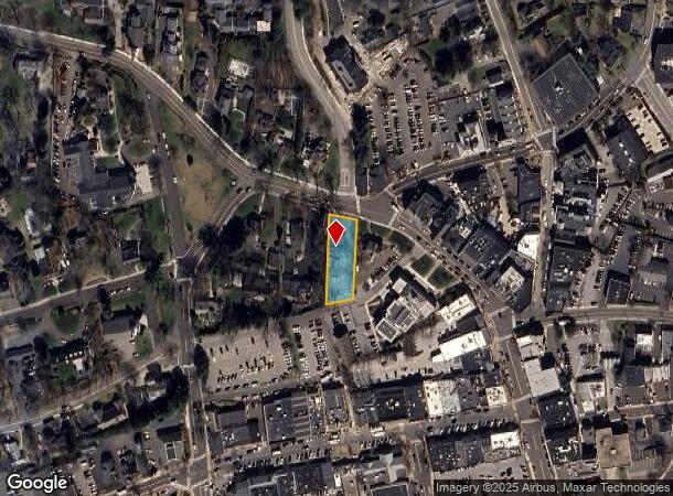 51 Main St, New Canaan, CT Parcel Map