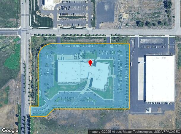 2001 S Flint Rd, Spokane, WA Parcel Map