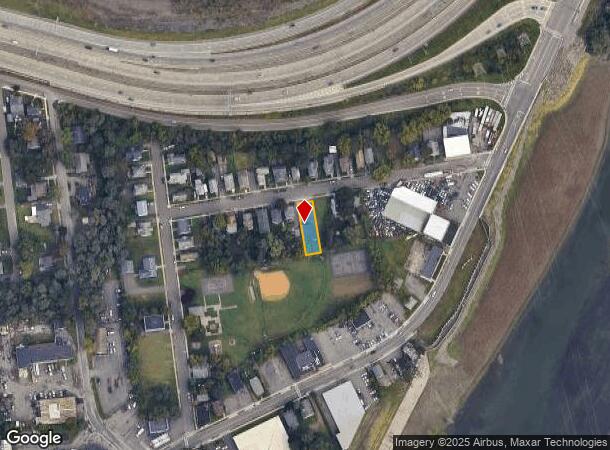 21 Franklin St, Binghamton, NY Parcel Map