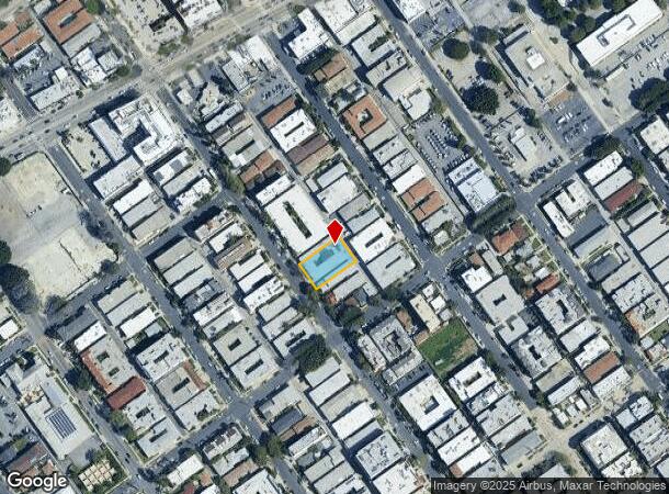 1666 Federal Ave, Los Angeles, CA Parcel Map
