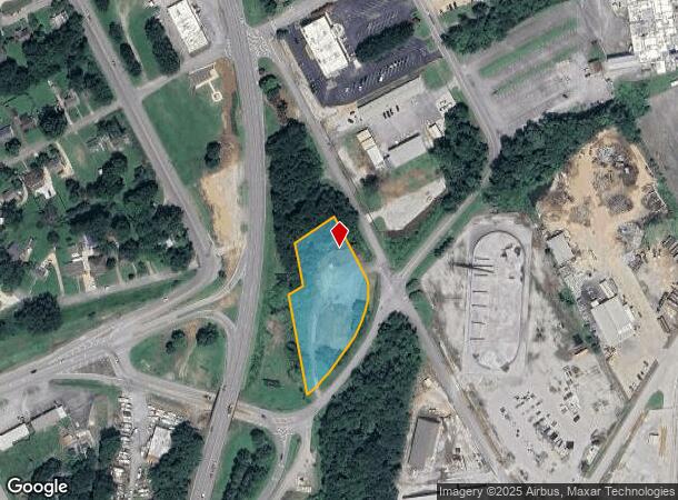  754 S Court St, Florence, AL Parcel Map