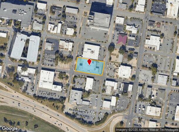  1201 W 7Th St, Little Rock, AR Parcel Map