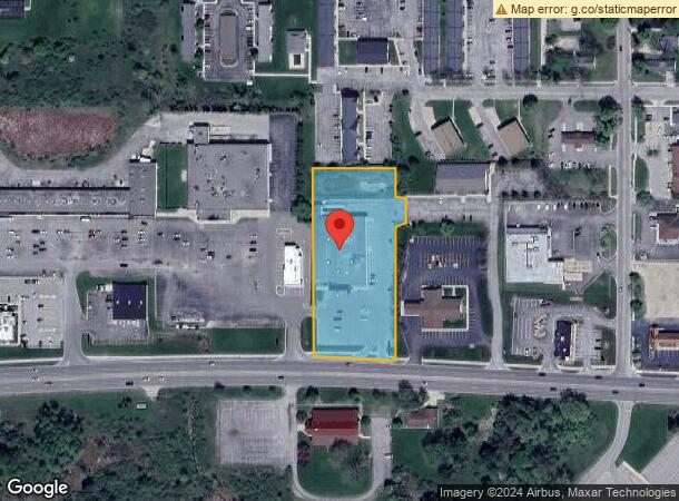  408 Perry Ave, Big Rapids, MI Parcel Map