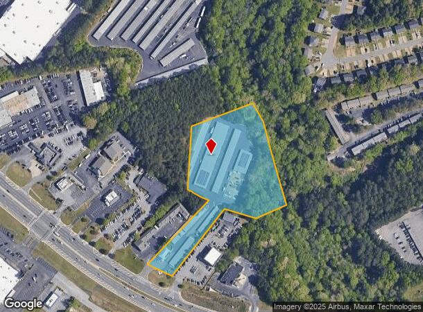 4257 Buford Dr, Buford, GA Parcel Map