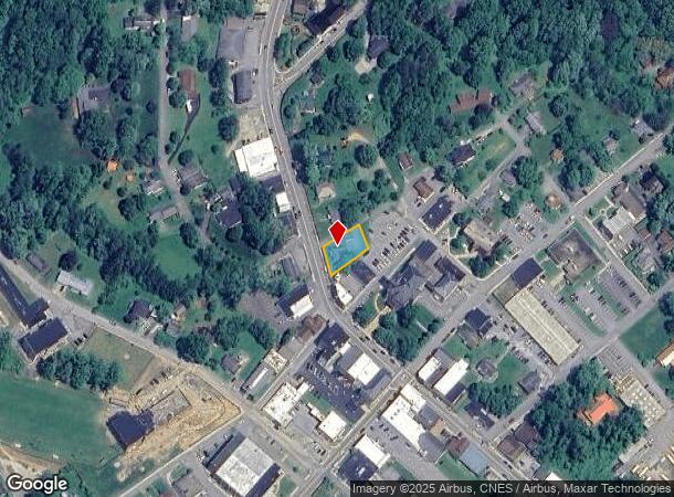  204 N Court St, Fayetteville, WV Parcel Map
