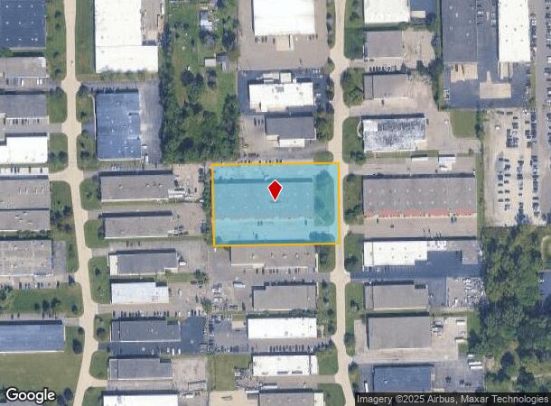 12250 Universal Dr, Taylor, MI Parcel Map