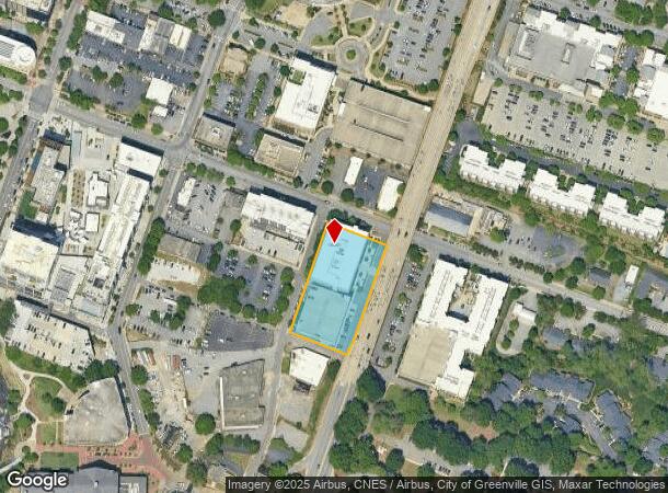  200 E Broad St, Greenville, SC Parcel Map