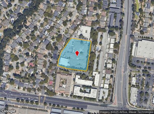  1601 Petersen Ave, San Jose, CA Parcel Map