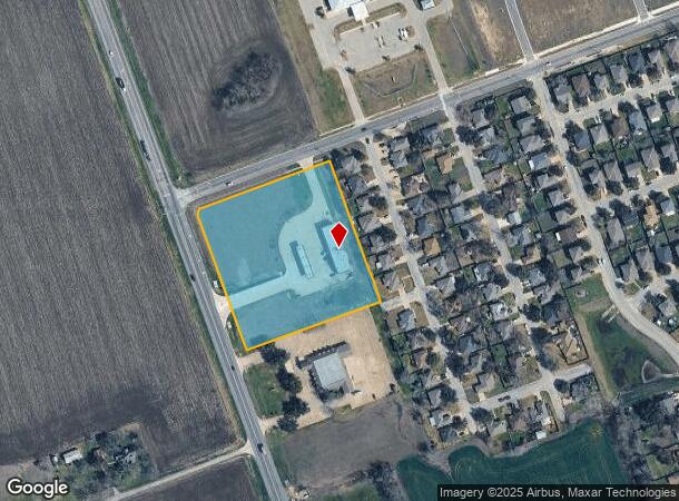 803 Carlos G Parker Blvd Nw, Taylor, TX Parcel Map