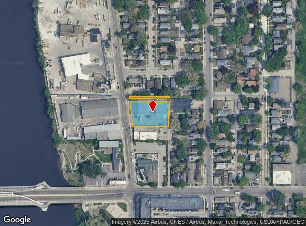2543 Marshall St Ne, Minneapolis, MN Parcel Map
