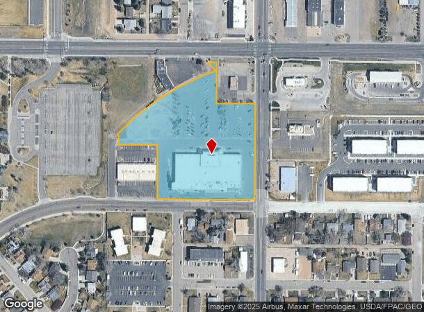 3355 E Pershing Blvd, Cheyenne, WY Parcel Map