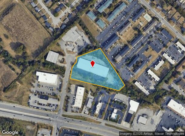  1512 Colesbury Cir, Lexington, KY Parcel Map