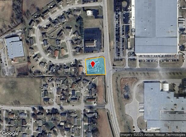 495 Burkart Blvd, Seymour, IN Parcel Map