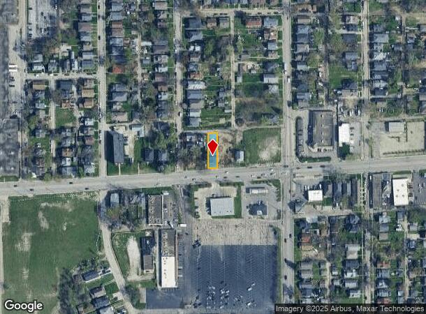 3712 E Washington St, Indianapolis, IN Parcel Map