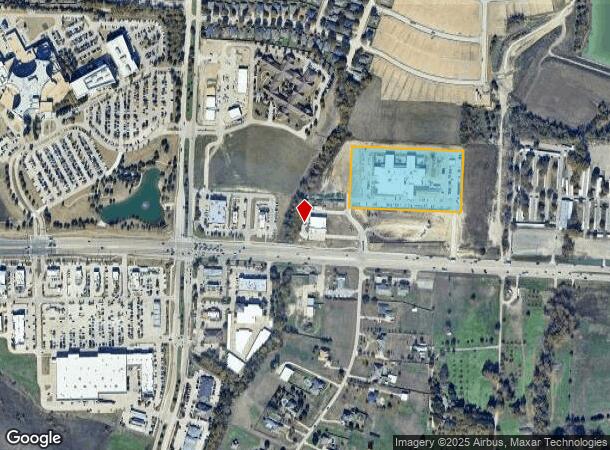  4650 W University Dr, Mckinney, TX Parcel Map
