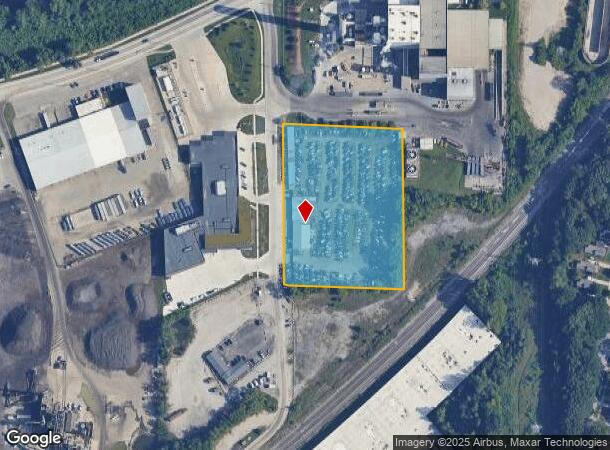  850 Freeman Ave Sw, Grand Rapids, MI Parcel Map