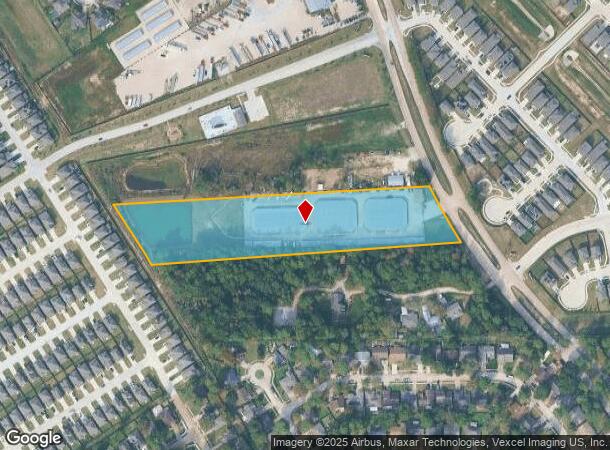 23503 Cypresswood Dr, Spring, TX Parcel Map