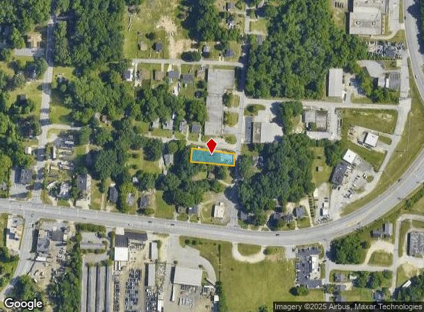 107 Hodgin St, High Point, NC Parcel Map