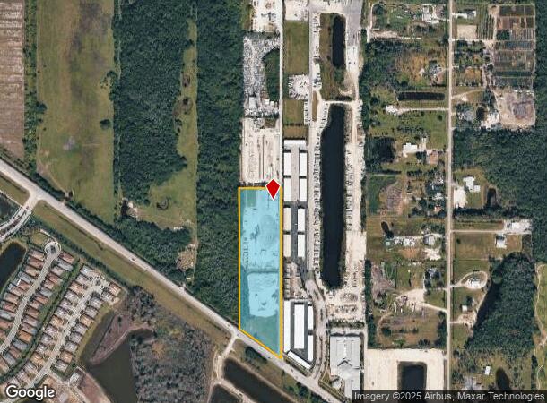  15555 Recycling Way E, Naples, FL Parcel Map