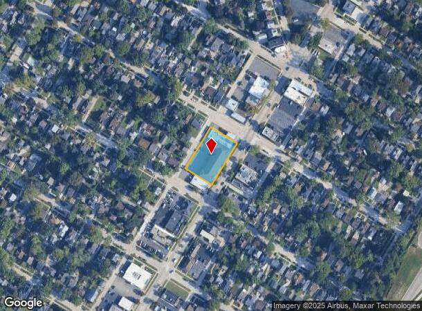 2012 Monroe St, Dearborn, MI Parcel Map