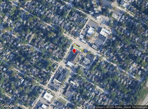  2006 Monroe St, Dearborn, MI Parcel Map