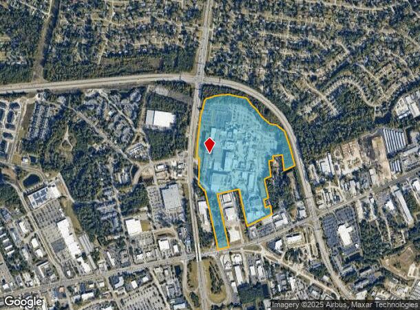 310 N College Rd, Wilmington, NC Parcel Map