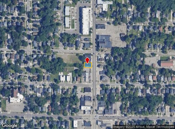  707 Eastern Ave Se, Grand Rapids, MI Parcel Map