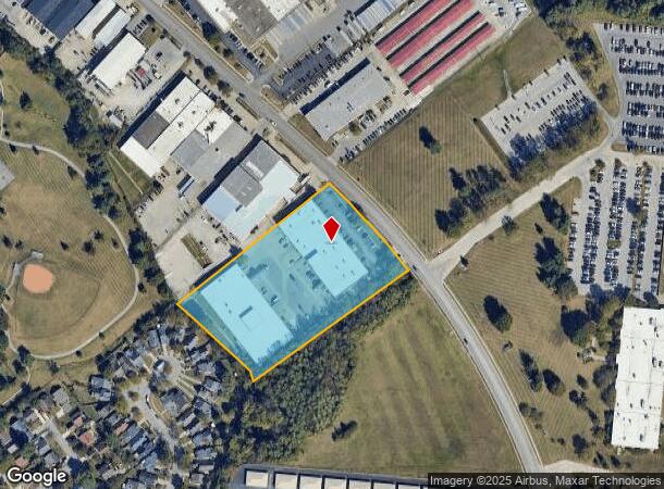  2610 Palumbo Dr, Lexington, KY Parcel Map