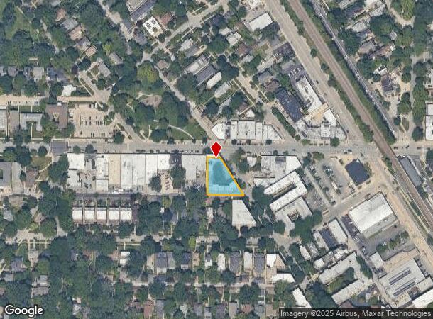  2000 Central St, Evanston, IL Parcel Map