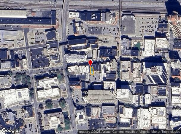  124 Campbell Ave Sw, Roanoke, VA Parcel Map