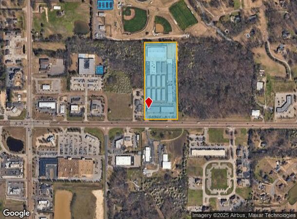 3300 Goodman Rd E, Southaven, MS Parcel Map