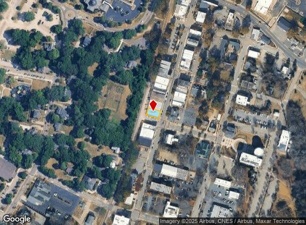  232 S White St, Wake Forest, NC Parcel Map
