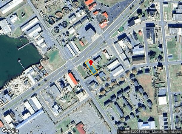 615 W Main St, Crisfield, MD Parcel Map