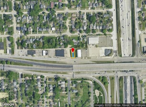  701 E 8 Mile Rd, Hazel Park, MI Parcel Map