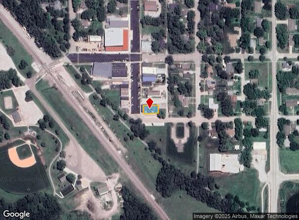 102 Locust St, Hickman, NE Parcel Map