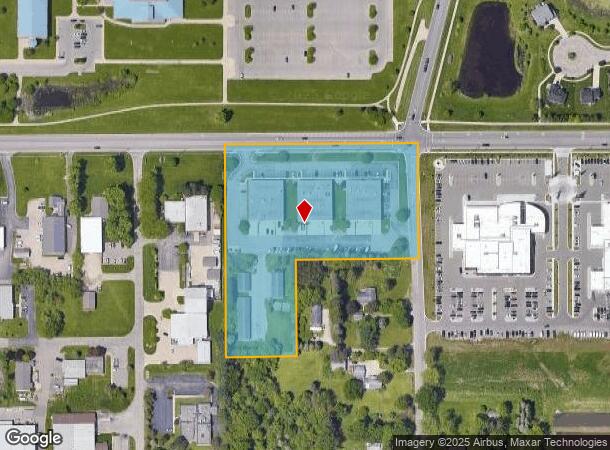  2805 Jolly Rd, Okemos, MI Parcel Map