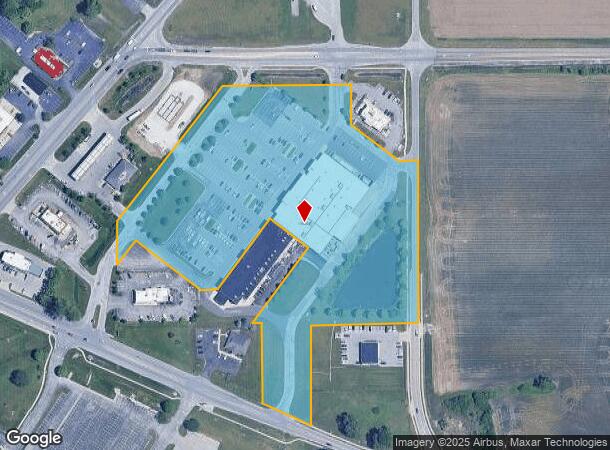  3015 W Us Highway 36, Pendleton, IN Parcel Map