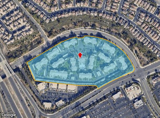 26322 Towne Centre Dr, Foothill Ranch, CA Parcel Map