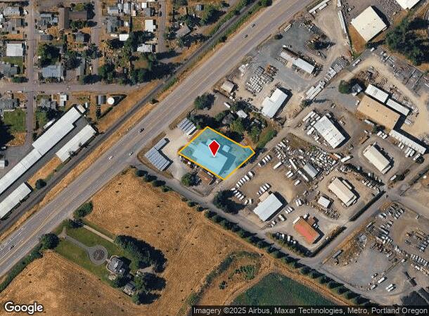  24551 S Cass St, Canby, OR Parcel Map
