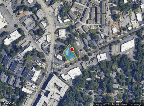 1764 Cheshire Bridge Rd Ne, Atlanta, GA Parcel Map