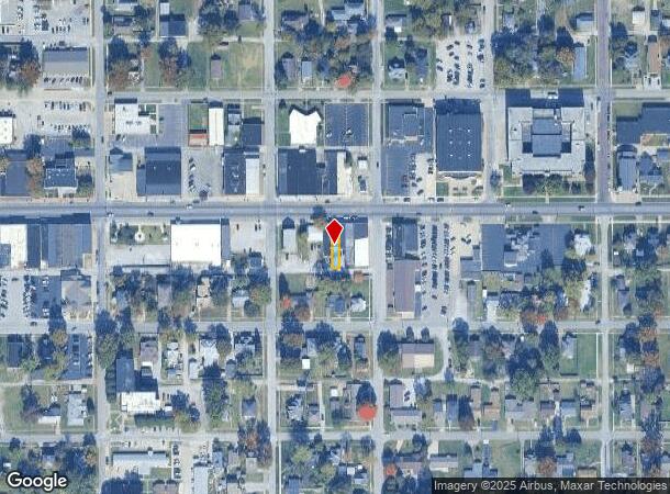  412 E Main St, West Frankfort, IL Parcel Map